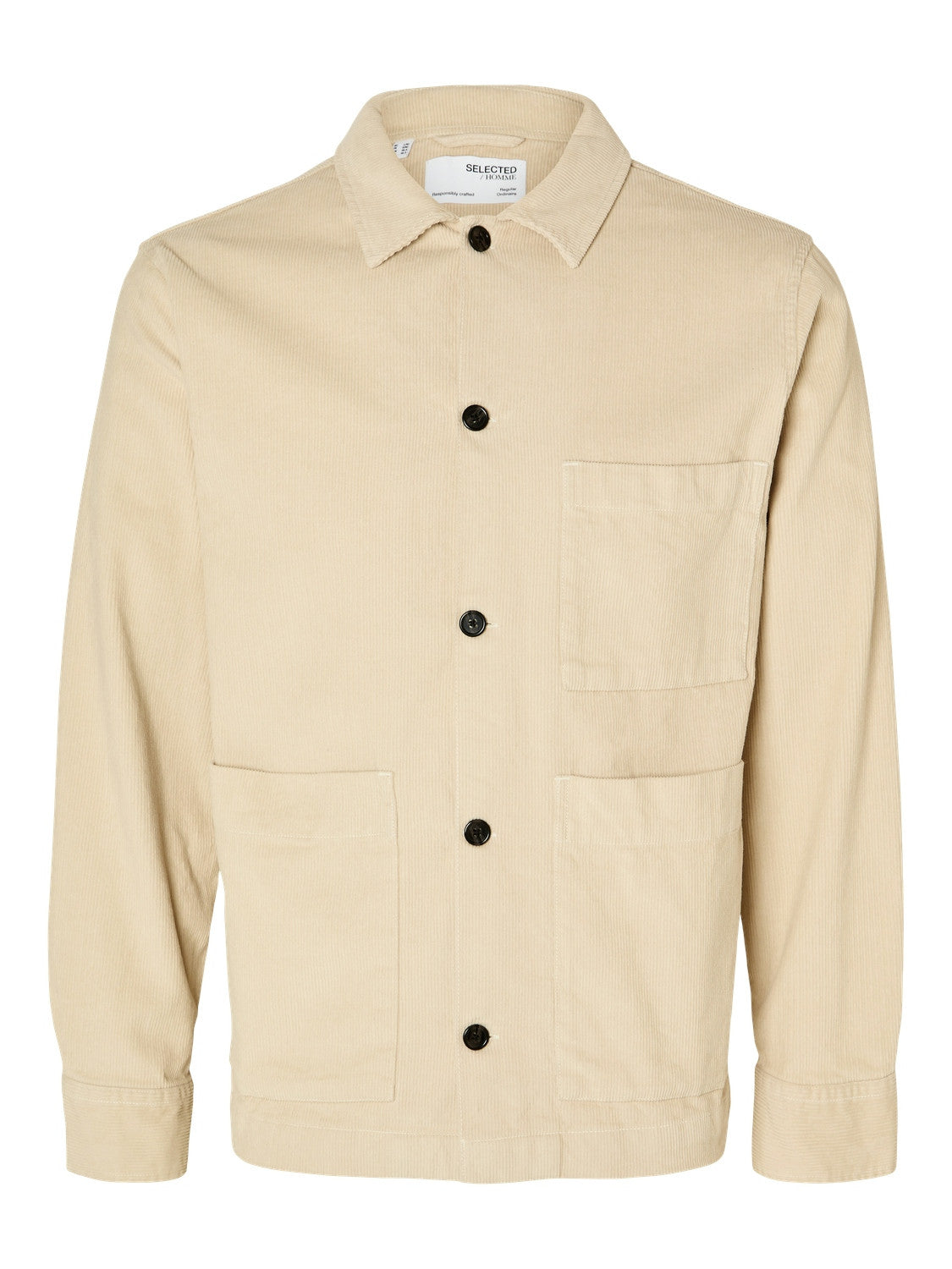 SLHLOOSETONY-CORD OVERSHIRT NOOS