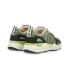 KRAZEE RUNNER M SUEDE/REC.KNIT TILLEUL/OLIVE