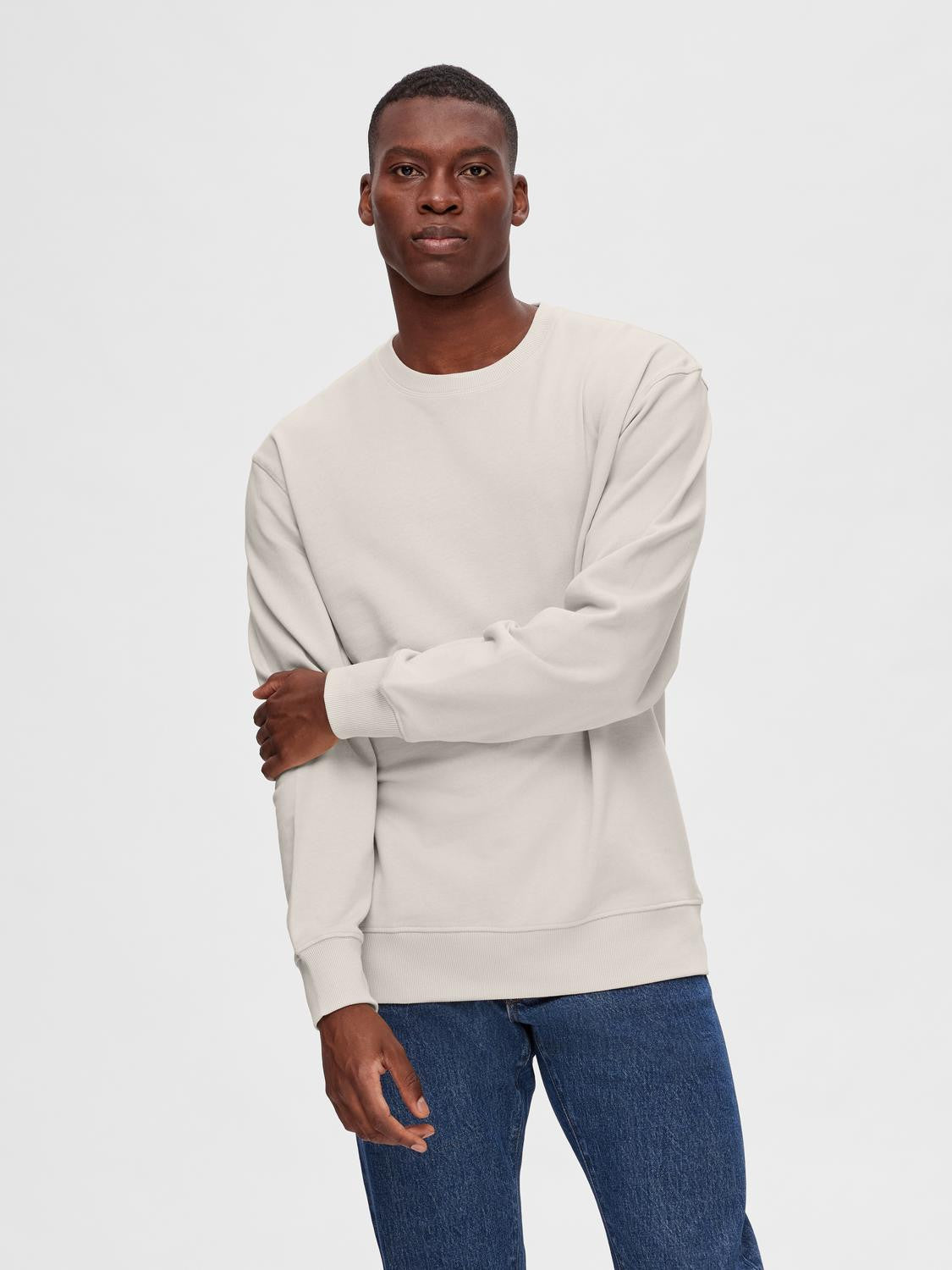 SLHcaleb crew neck sweat