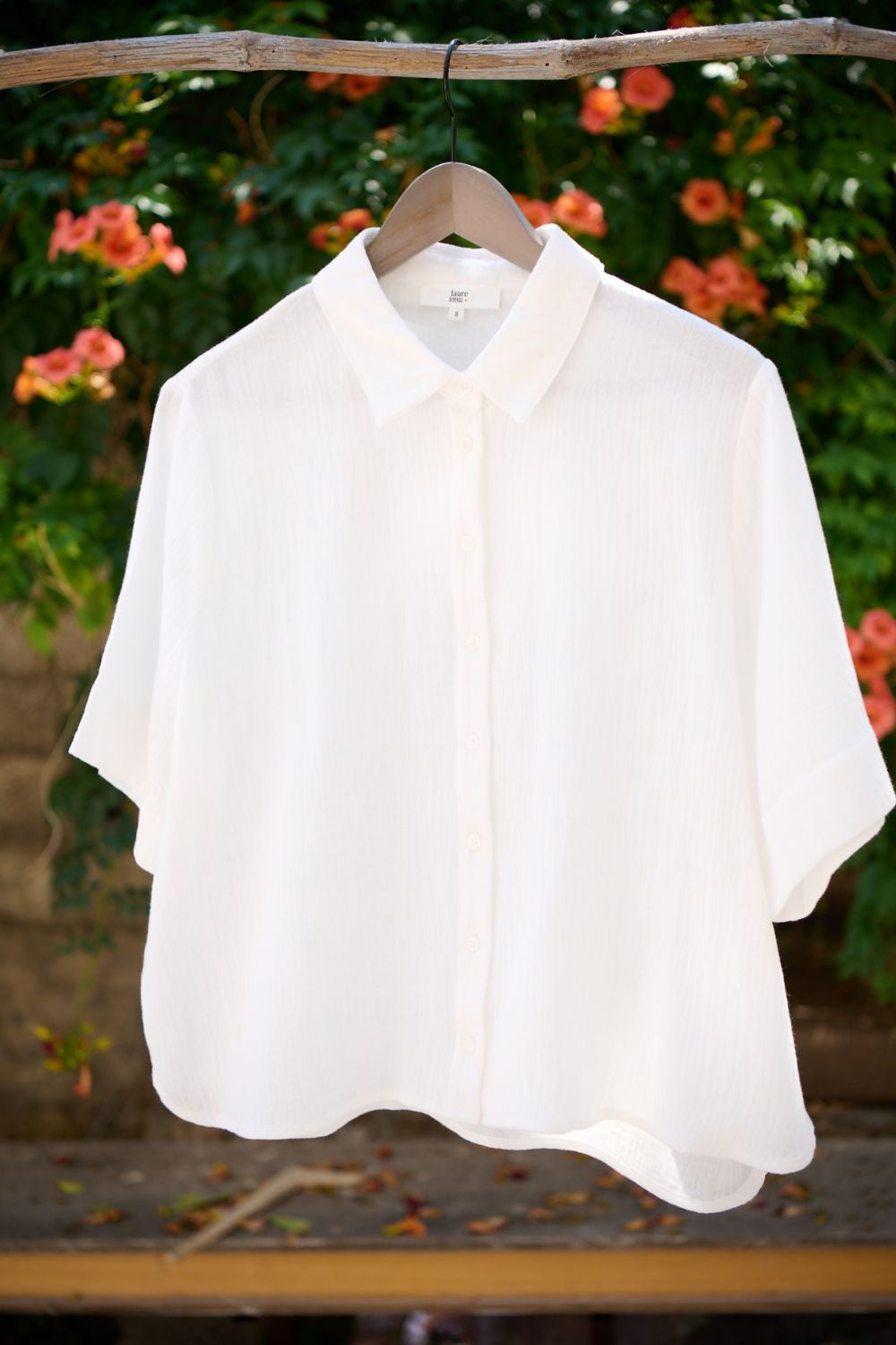 Chemise CLARA gaze de coton