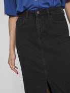 VIJAF HW MIDI DENIM SKIRT-NOOS