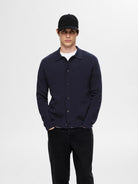 SLHMATTIS LS KNIT POLO CARDIGAN