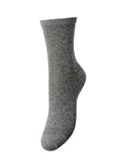 PCSEBBY GLITTER LONG AOP SOCKS NOOS