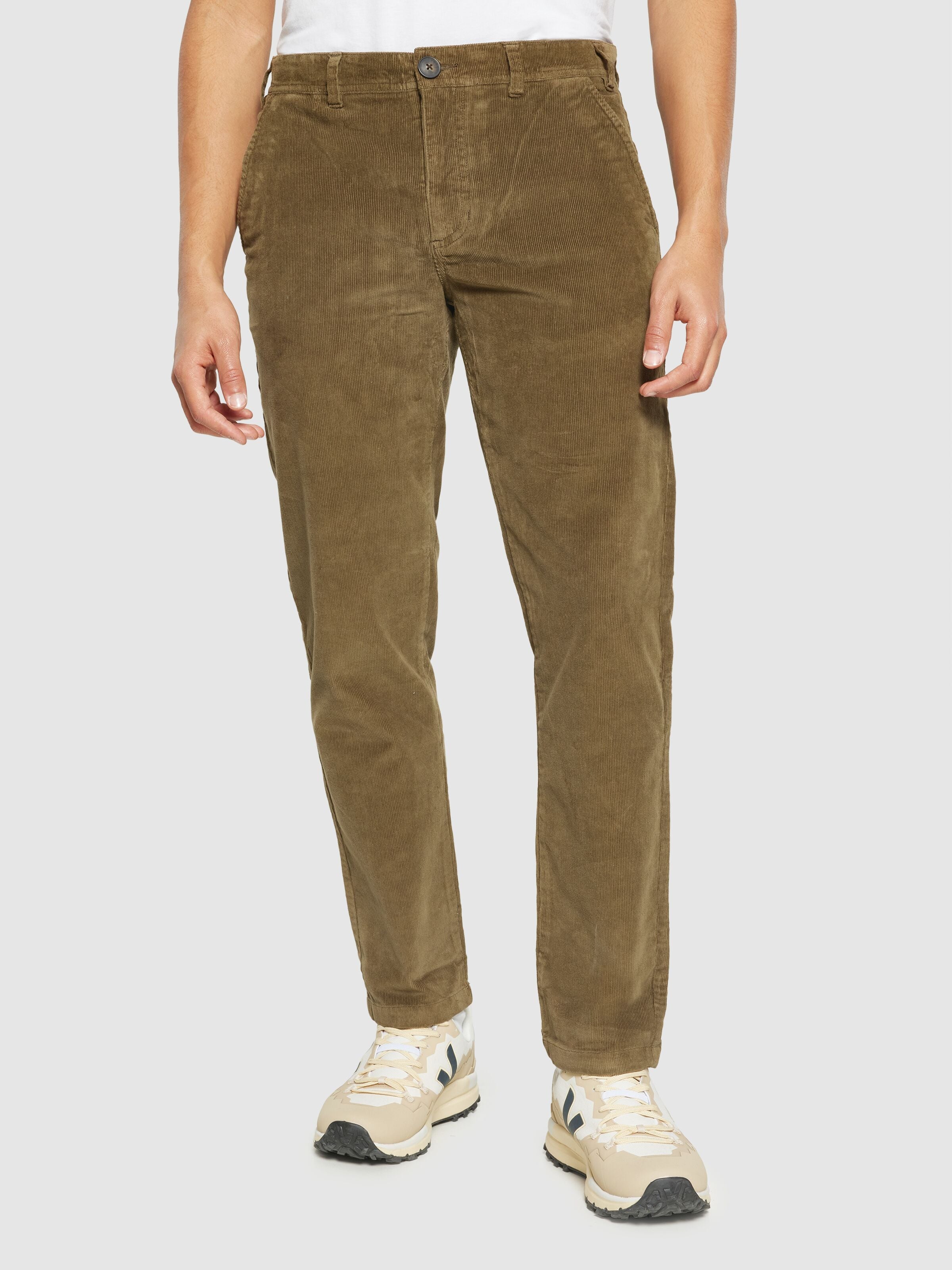 14 wales CHUCK regular corduroy chino pants - GOTS/Vegan