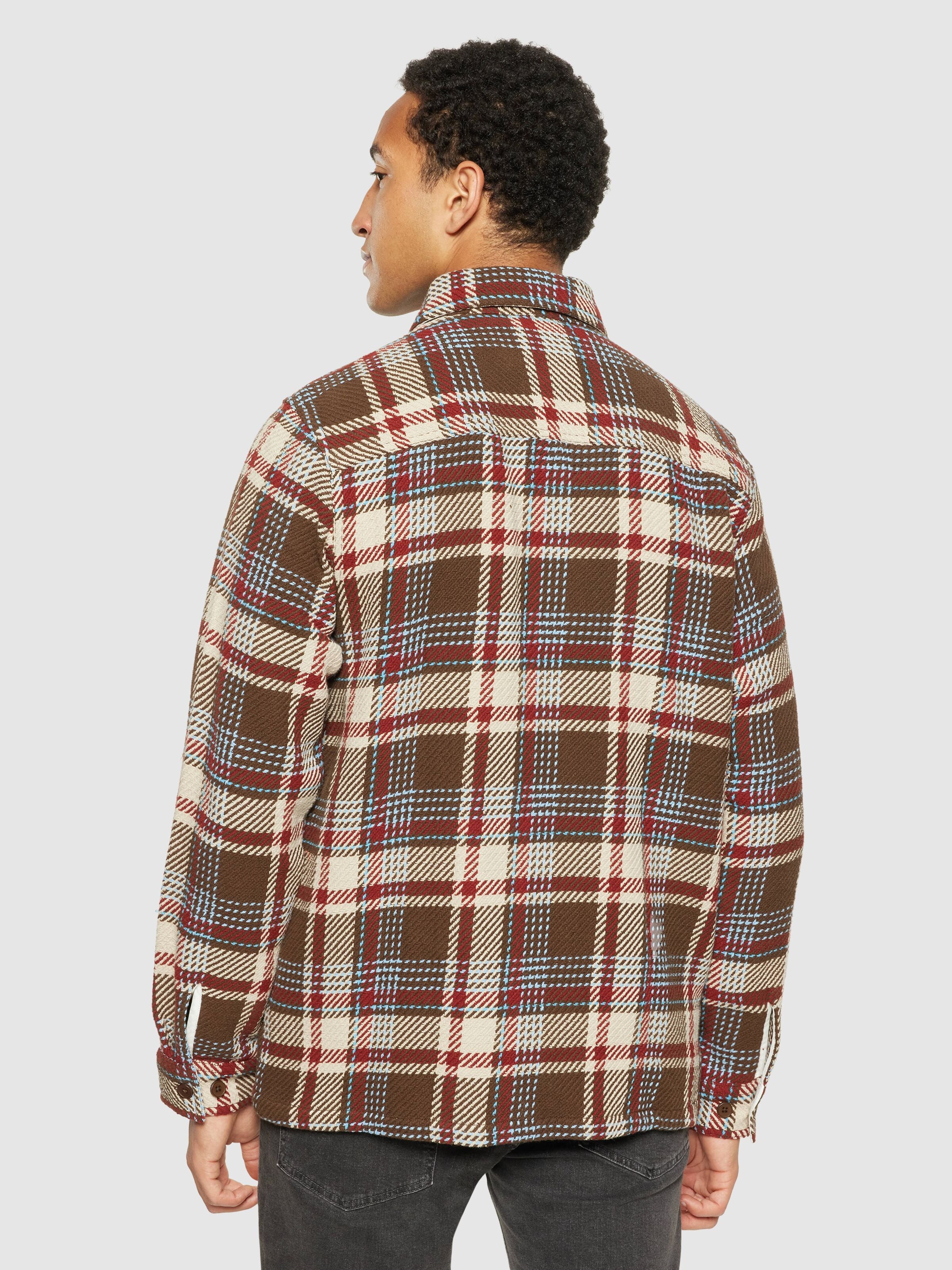 Checked overshirt - GOTS/Vegan