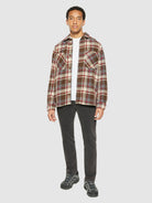 Checked overshirt - GOTS/Vegan