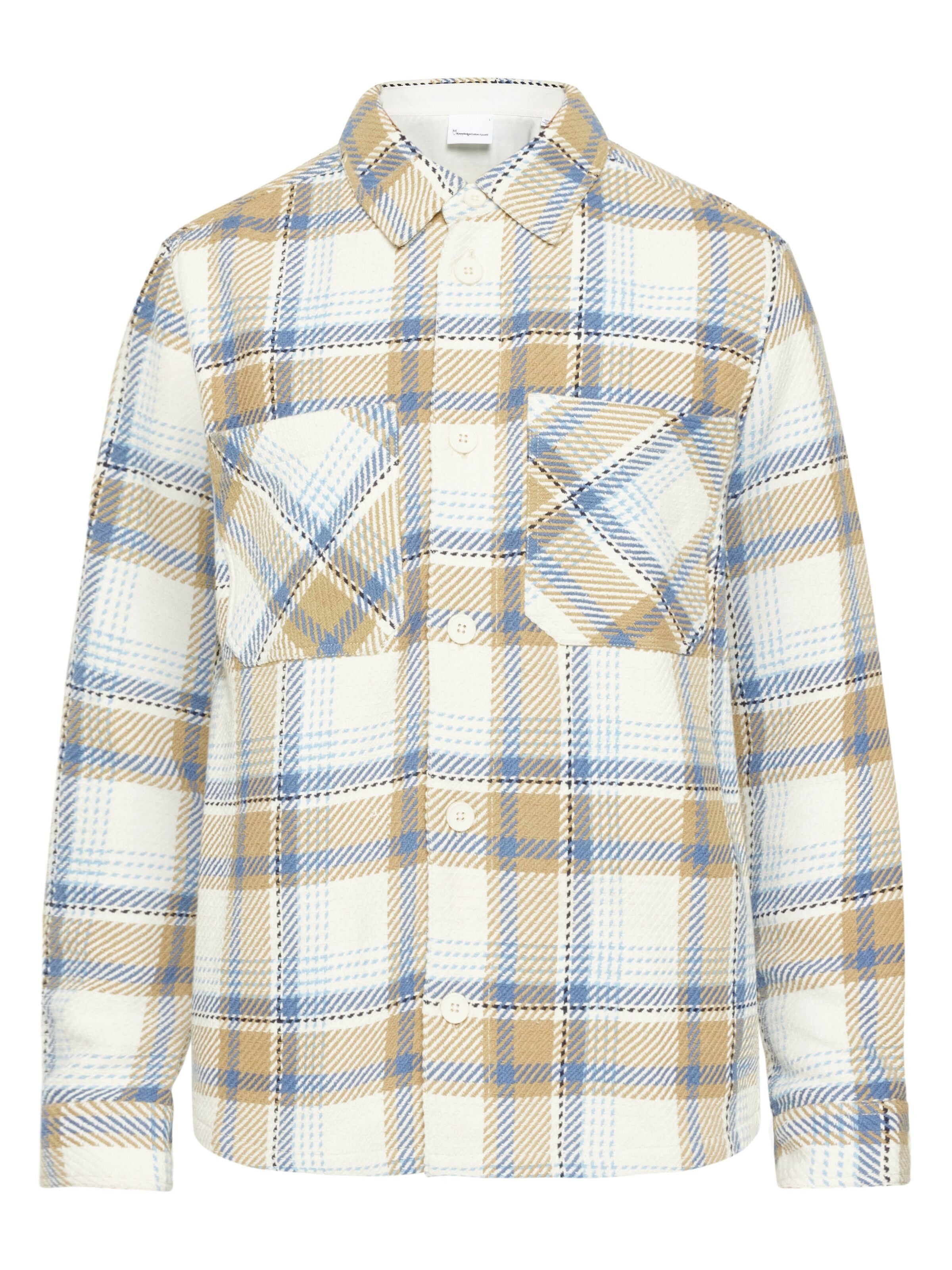 Checked overshirt - GOTS/Vegan