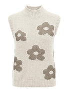 JDYKILIAN FLOWER S/L VEST KNT