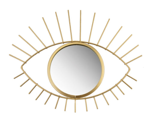 Gold Tribal Eye See You Mirror