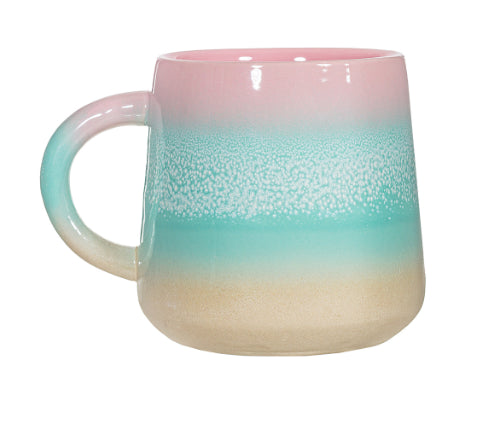 Pastel Ombre Mug Pink/Green