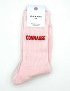 Chaussettes Connasse Rose