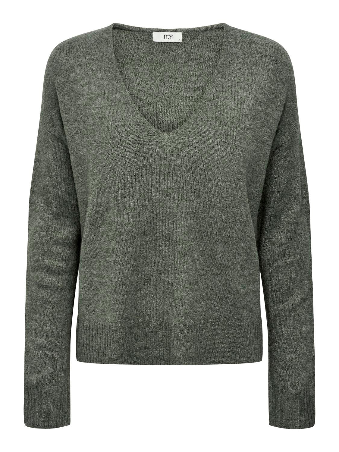 JDYELANORA L/S V-NECK PULLO. KNT NOOS