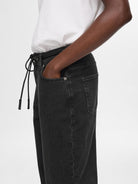 SLFROBY MW WIDE JEANS