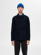 SLH-BENT MOLESKIN OVERSHIRT LS