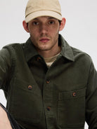 SLH-BENT MOLESKIN OVERSHIRT LS