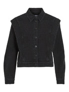 VIZOA L/S DENIM JACKET BLK