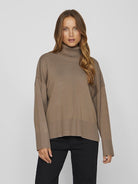 VIOSTRIA ROLLNECK L/S KNIT TOP-NOOS