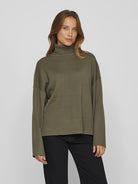 VIOSTRIA ROLLNECK L/S KNIT TOP-NOOS