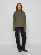 VIOSTRIA ROLLNECK L/S KNIT TOP-NOOS