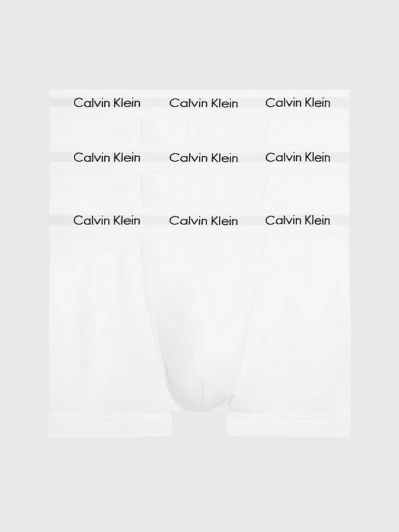 Lot de 3 boxers - Cotton Stretch BLANC