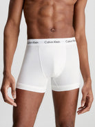 Lot de 3 boxers - Cotton Stretch BLANC