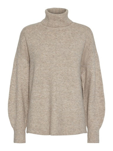 PCMALOU LS ROLLNECK KNIT NOOS BC