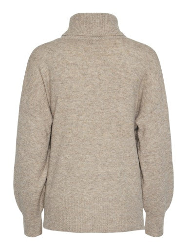 PCMALOU LS ROLLNECK KNIT NOOS BC