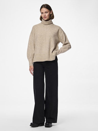 PCMALOU LS ROLLNECK KNIT NOOS BC