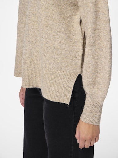 PCMALOU LS ROLLNECK KNIT NOOS BC