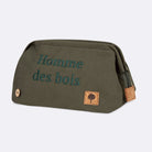 Trousse de toilette kaki