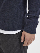 SLHRAI LS KNIT CREW NECK NOOS