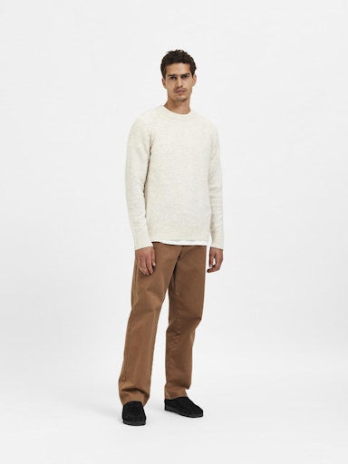 SLHRAI LS KNIT CREW NECK NOOS