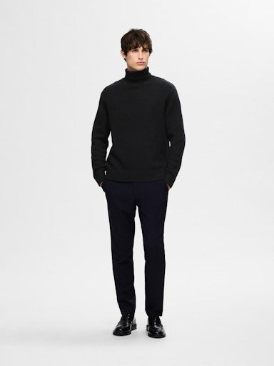 SLHCODY LS KNIT RELAXED ROLL NECK