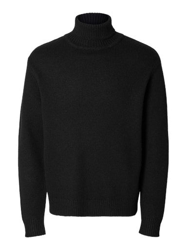 SLHCODY LS KNIT RELAXED ROLL NECK