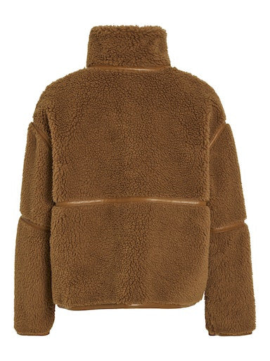 VINIMI L/S TEDDY AVIATOR JACKET