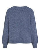 VIBELUNA V-NECK REV L/S KNIT TOP - NOOS