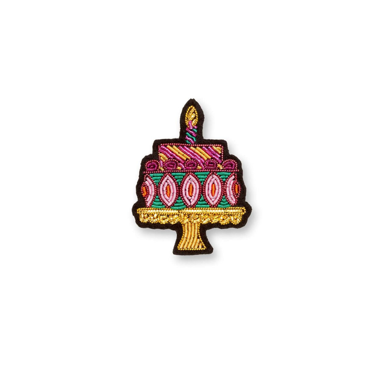 Broche gâteau anniversaire