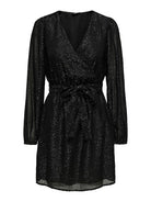 JDYROXY L/S V-NECK WRAP DRESS WVN