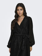 JDYROXY L/S V-NECK WRAP DRESS WVN