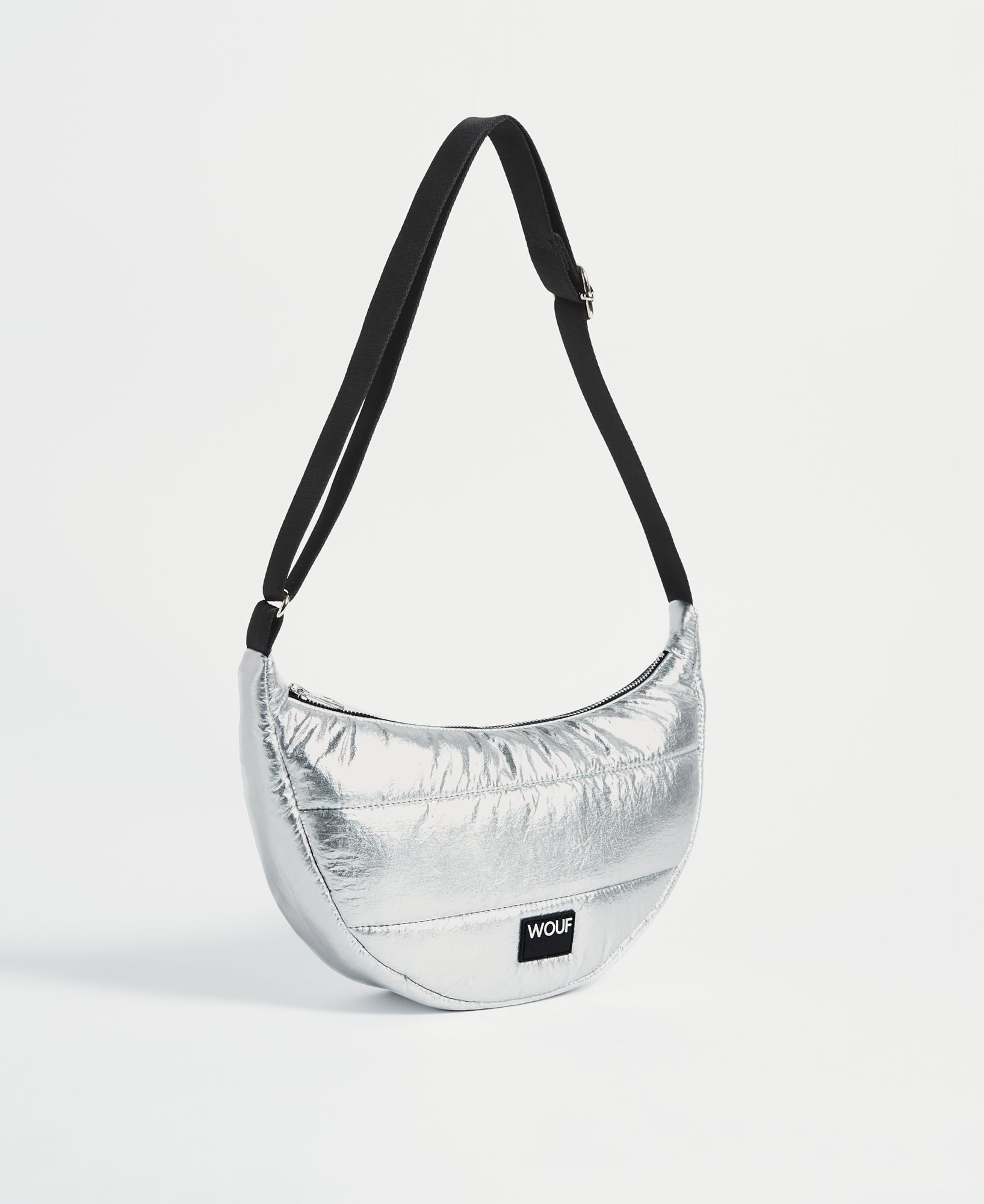 Sac bandouliere Silver glossy