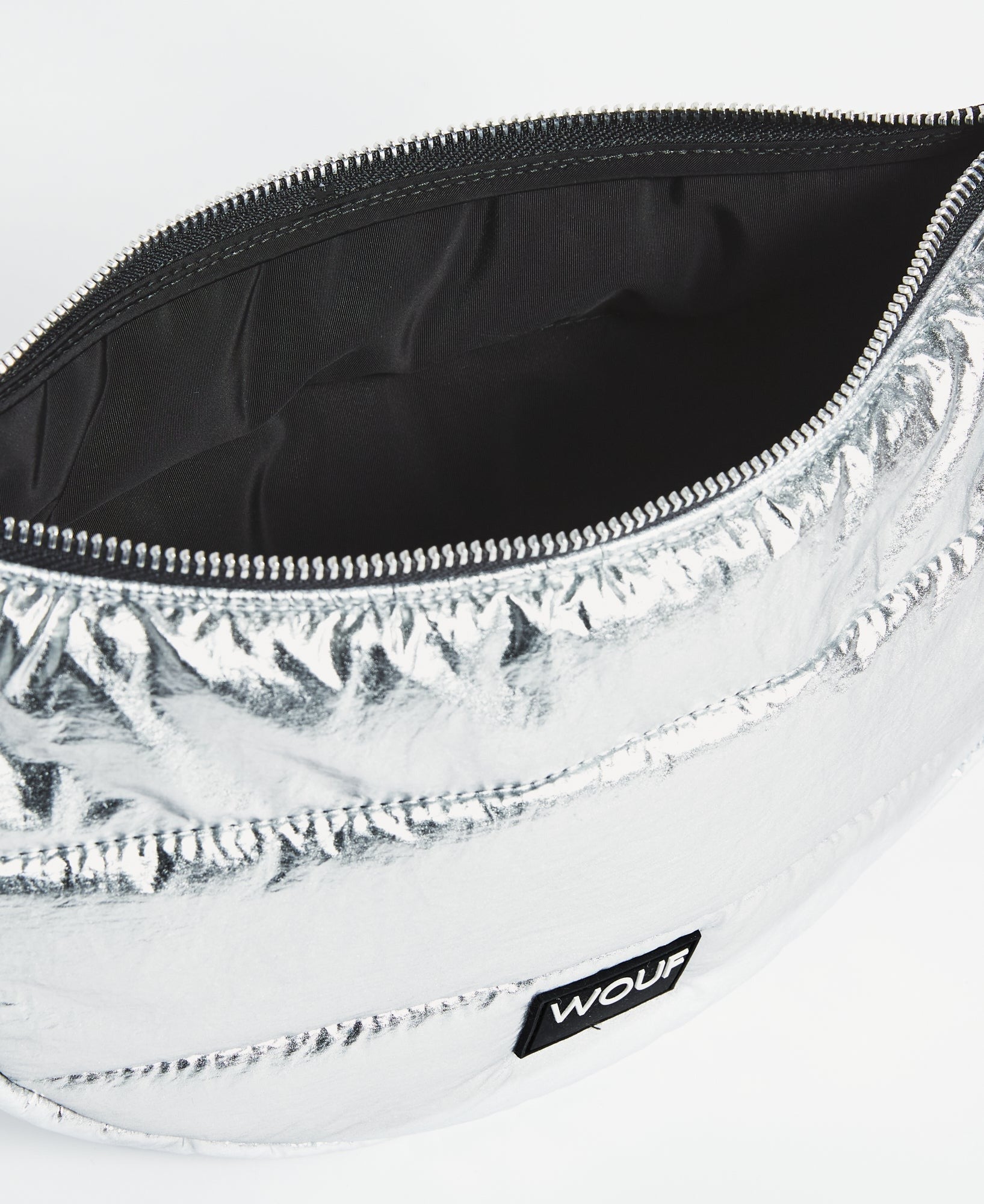 Sac bandouliere Silver glossy