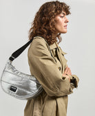 Sac bandouliere Silver glossy