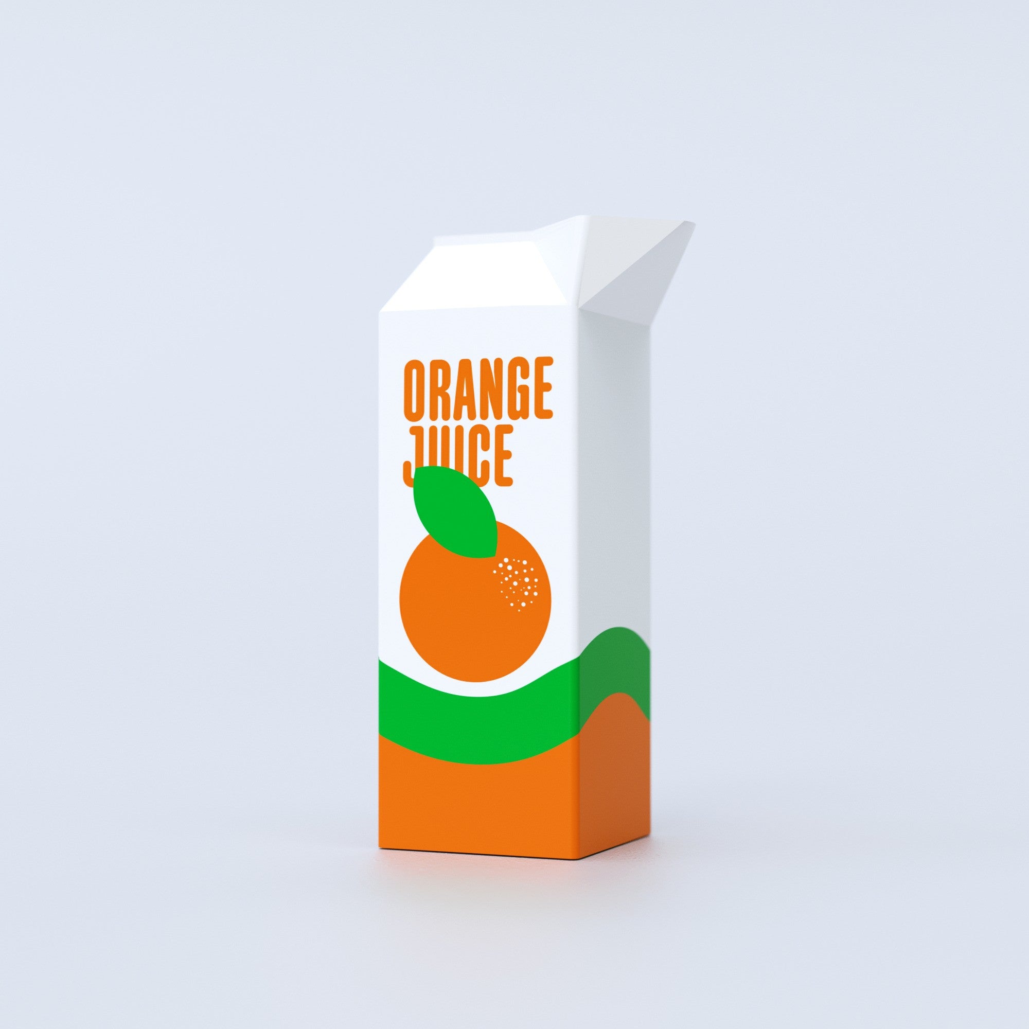 Vase Orange Juice