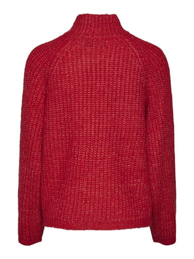 PCNELL LS HIGH NECK KNIT NOOS