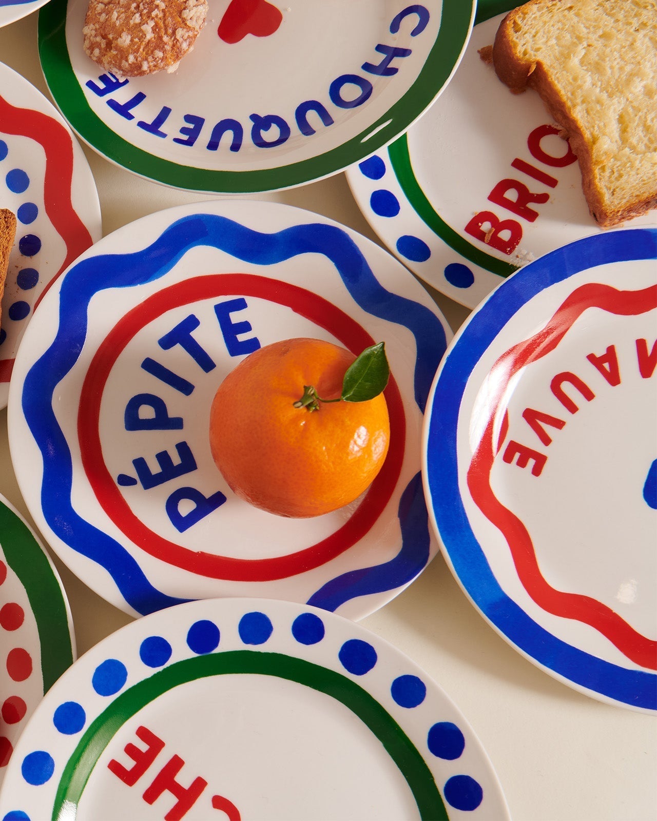 L'assiette Chouquette en porcelaine