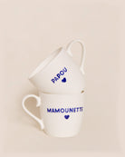 Le mug Mamie - message au choix - bleu