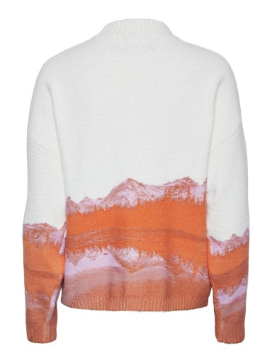 PCNEBRASKA LS HIGH NECK KNIT