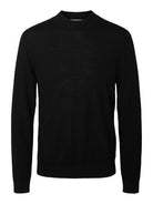 SLHTRAY LS KNIT MERINO MOCK NECK NOOS