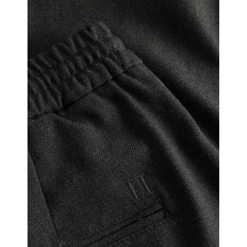 Como Herringbone Tapered Drawstring Pants