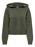 JDYRUE LIFE L/S SHORT HOOD PUL KNT NOOS